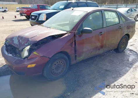 2007 Ford Focus S/Se/Ses из США, поврежденный, VIN 1FAHP34N07W197013